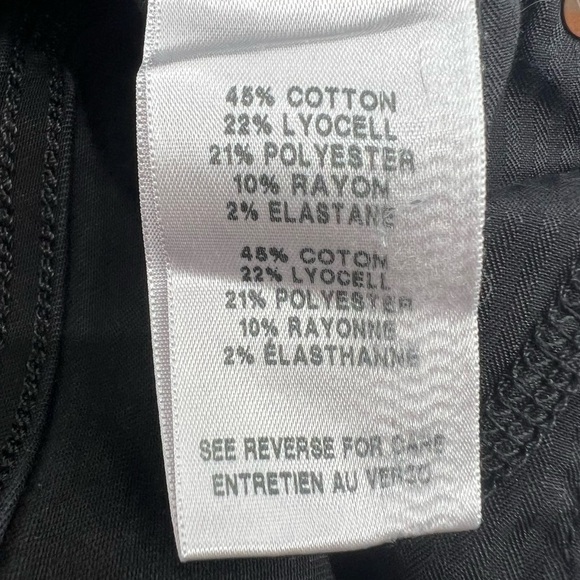 7 For All Mankind Black The High Waist Ankle Skinny Jeans Size 27 Women’s - Picture 8 of 8